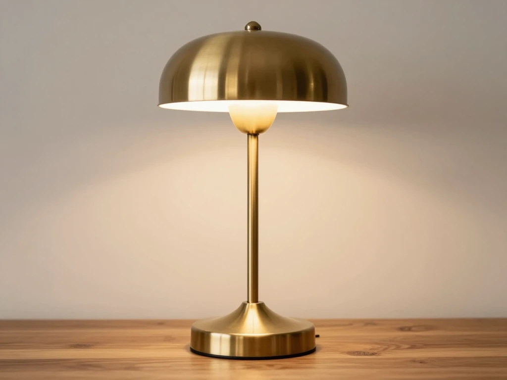 Nordic Essence brass table lamp